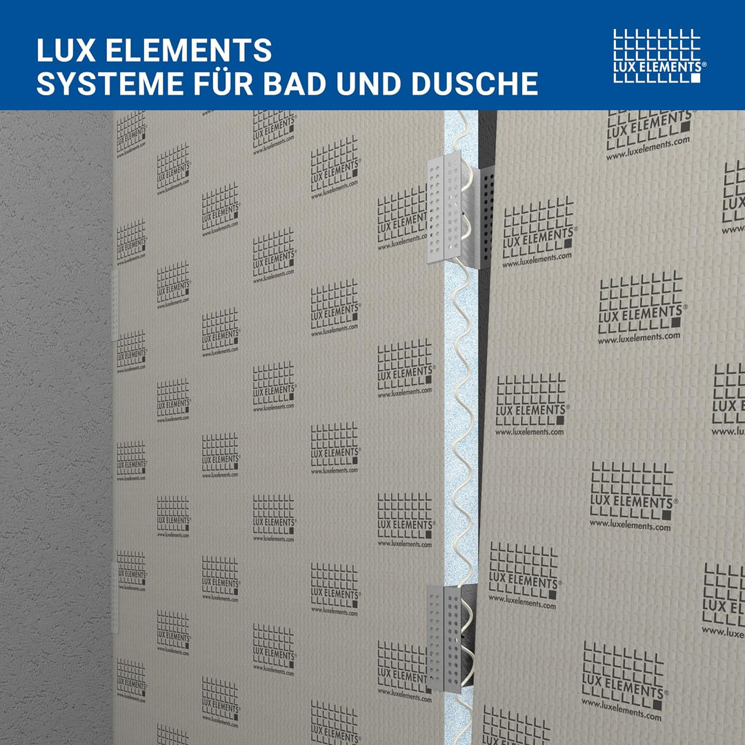 LUX ELEMENTS Montagehilfe zur Verbindung von zwei 50 mm Bauplatten, MONT-H 50 LMONZ1108, Silber Mont