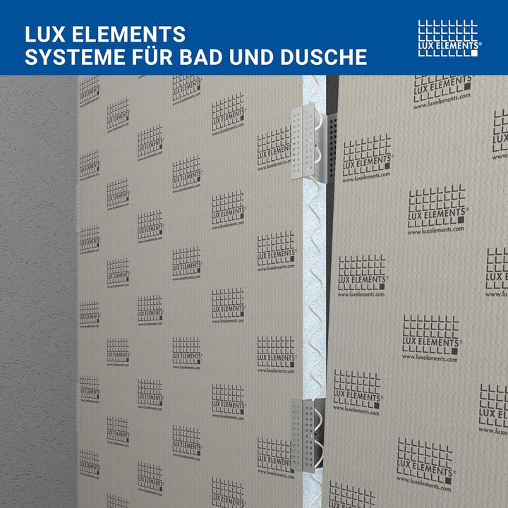 LUX ELEMENTS Montagehilfe zur Verbindung von zwei 50 mm Bauplatten, MONT-H 50 LMONZ1108, Silber Mont