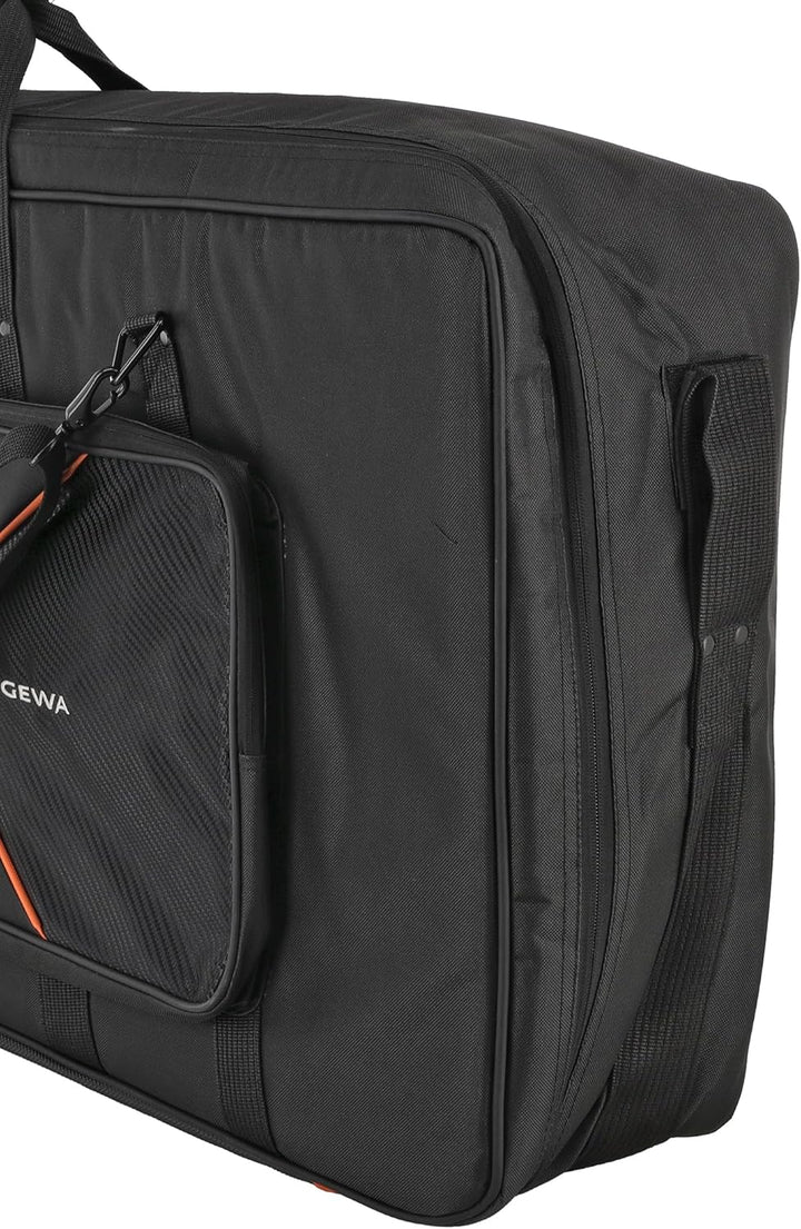 Keyboard Gig-Bag Premium, 108 x 45 x 18 cm, mit Notentasche, schwarz, reiss- und wasserfest