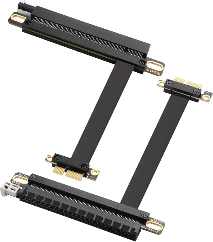 PCIE 3.0 Verlängerungskabel X1 auf X16 Extender Adapter PCI-Express 1X Stecker auf 16X Buchse für Gr