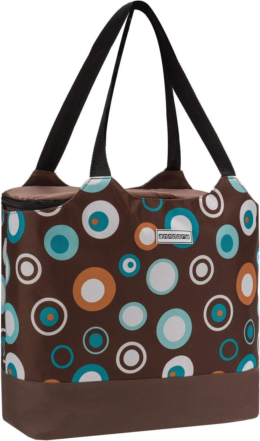 anndora 2 in 1 Einkaufstasche mit Isoliertasche - doppeltes Volumen - Farbwahl
