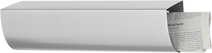 Burg-Wächter Zeitungsrolle mit Seitendeckel, Briefkastenergänzung, Verzinkter Stahl, VARIO 820 SI, S