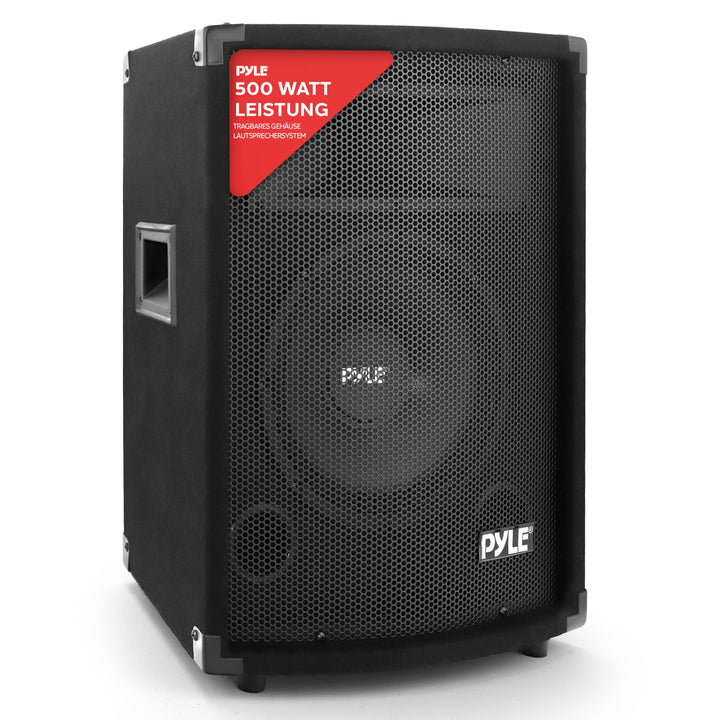 PylePro 500W Lautsprecher Passiv mit 10" Subwoofer – 2-Wege Soundsystem für Auto, DJ, Bühne & Heimki