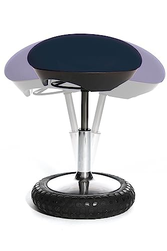Topstar SI69G28 Sitness 20, ergonomischer Sitzhocker, Arbeitshocker, BürohockermitSchwingeffekt,Sitz