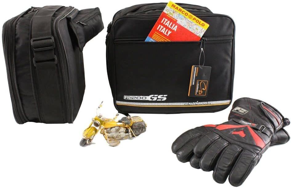 made4bikers Promotion-Bag: Koffer Innentaschen passend für BMW R1200GS-LC R1200 GS LC ab Bj. 2013 (K