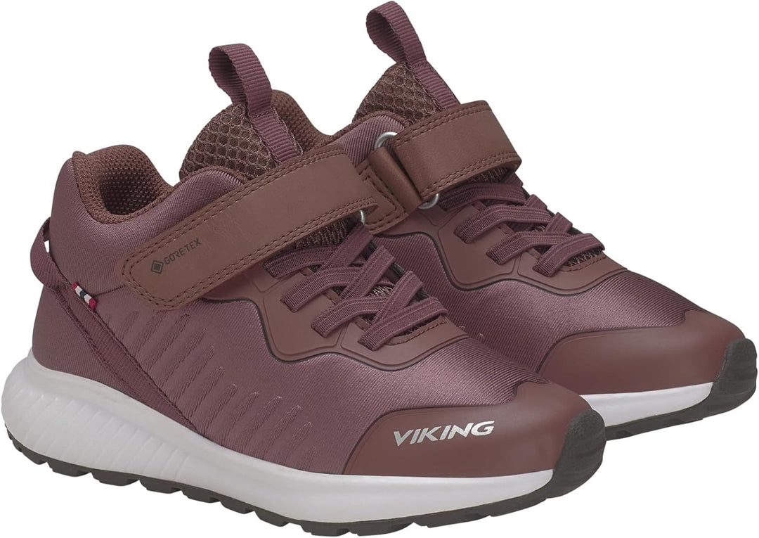 Viking Unisex Kinder Aery Tau Mid GTX 1v Rain Shoe 28 EU Schmal Antiquerose, 28 EU Schmal Antiqueros