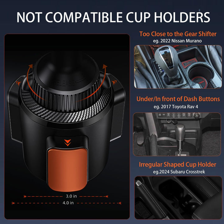 APPS2Car Magnetische Getränkehalter-Handyhalterung für Auto und LKW, [20 x N55 Magnete], mit Schnell