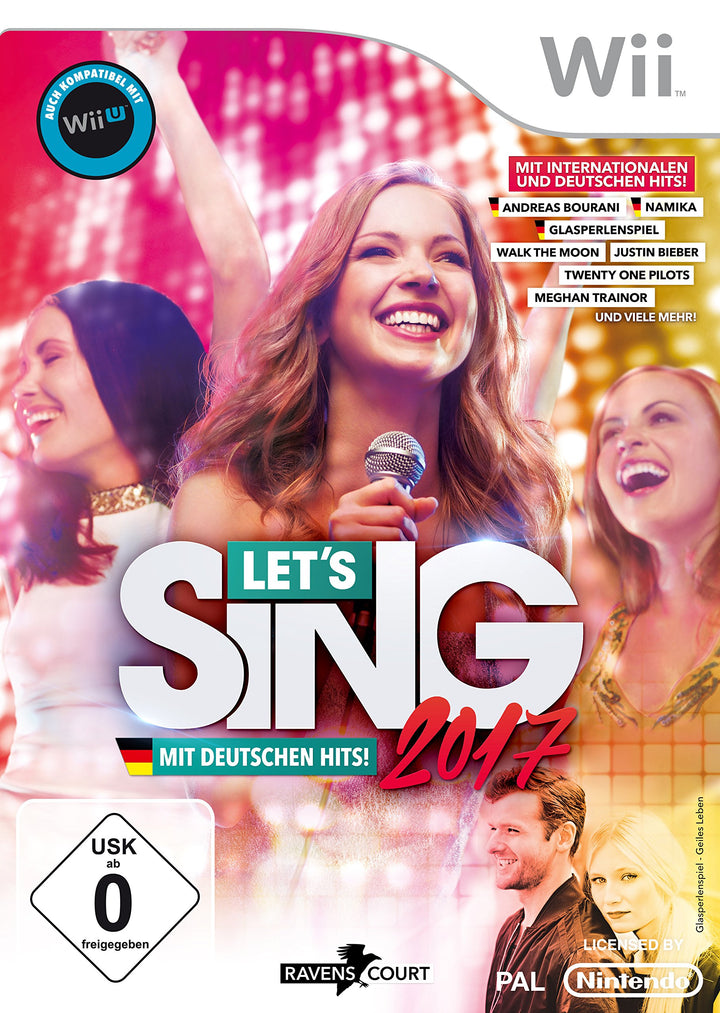 Let's Sing 2017 Inkl. Deutschen Hits Nintendo Wii Standard, Nintendo Wii Standard