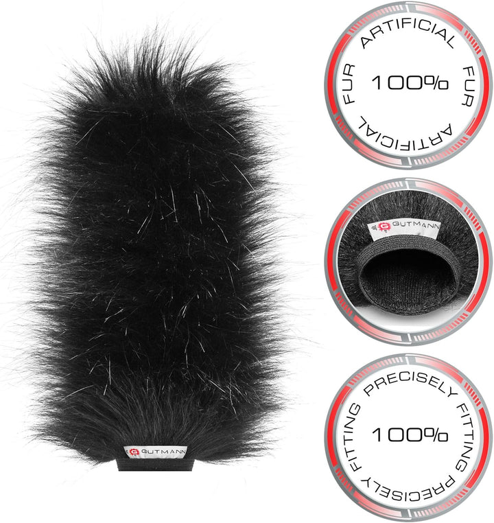 Gutmann Fellmikrofon Windschutz Windschutz für Sennheiser MKH 415 / MKH 415T / MKH 416