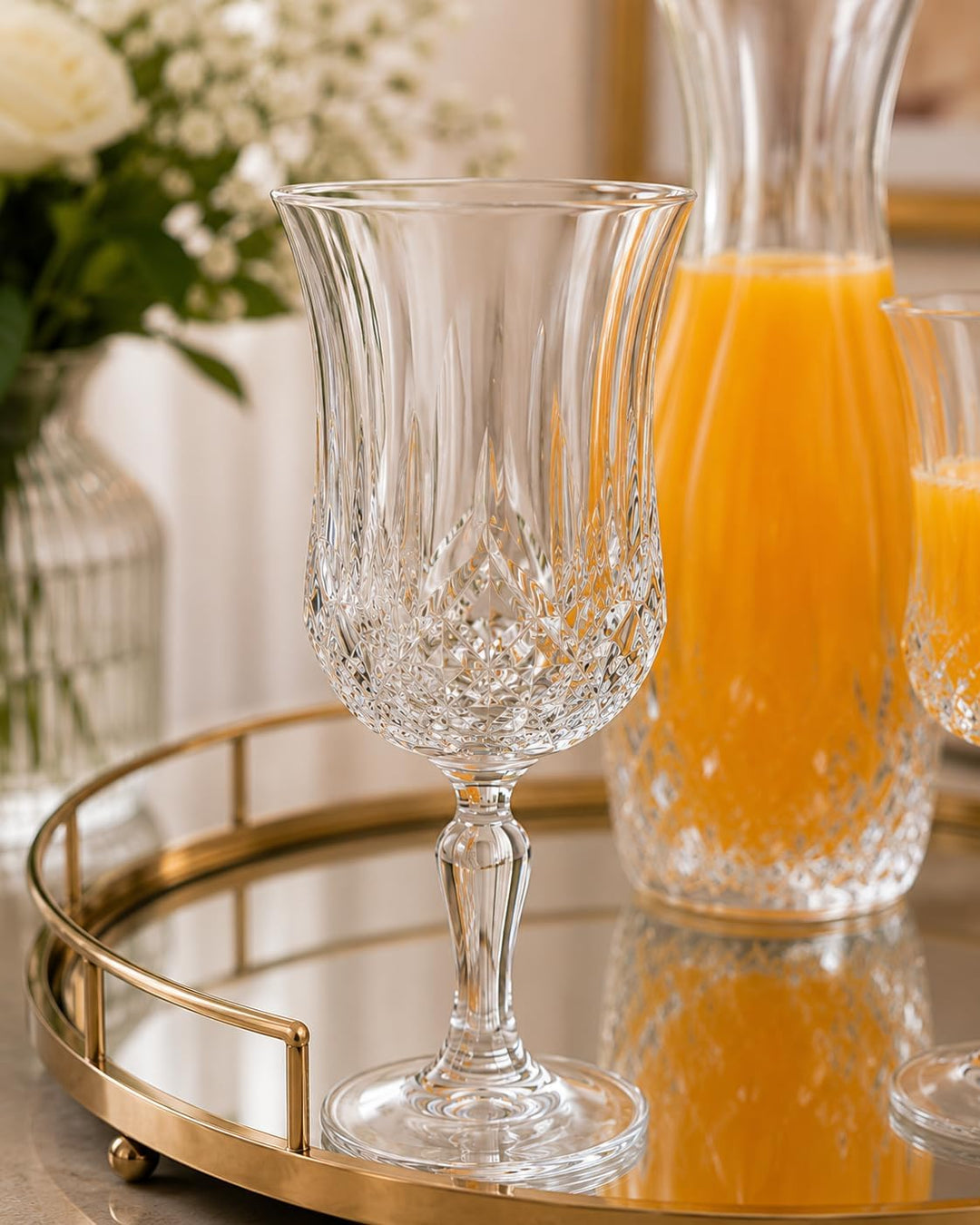 Set mit 6 Weingläsern