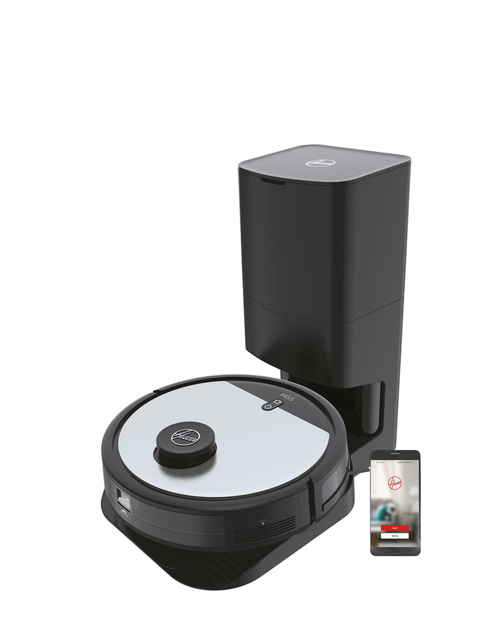 Hoover HG5 Saugroboter mit Absaugstation &amp; App-Steuerung mit Karte und Zeitplan – DRY PRO Roboter St