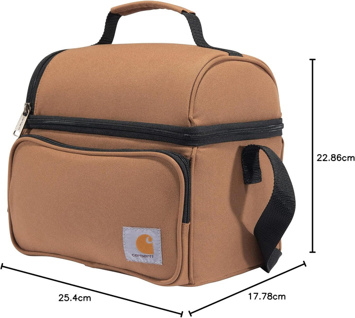 Carhartt Carhartt 35810002 Isolierte Kühltasche mit Zwei Fächern One Size (Pack of 1) Carhartt Braun