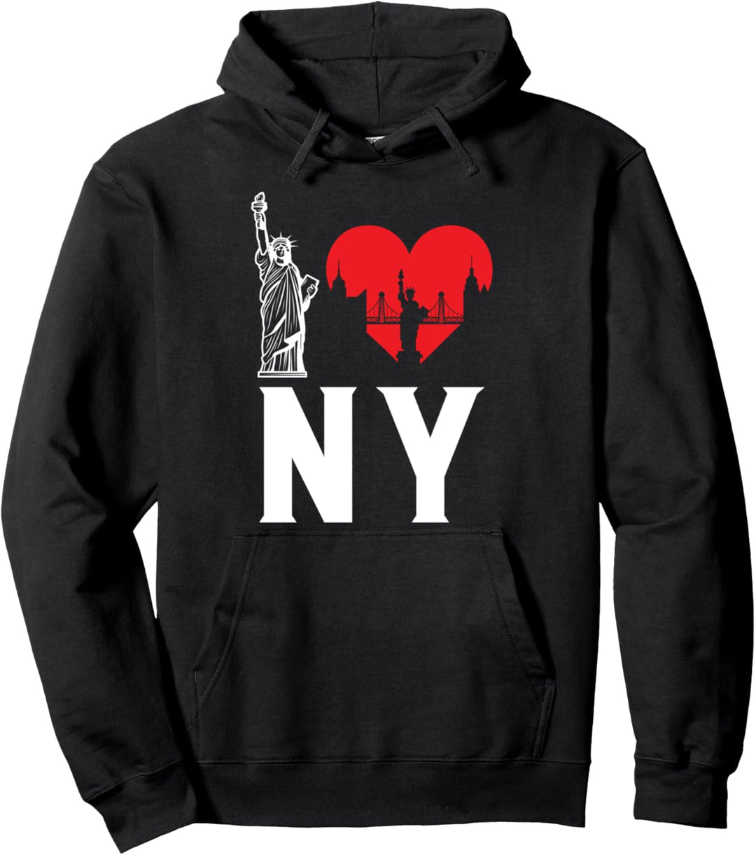 Ich liebe NY New York Pullover Hoodie