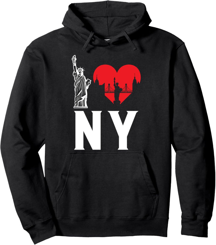 Ich liebe NY New York Pullover Hoodie