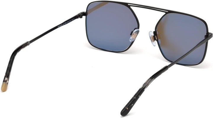 WEB Unisex-Erwachsene WE0209 02G 53 Brillengestelle, Schwarz (Nero OpacoMarrone Specchiato), 53.0