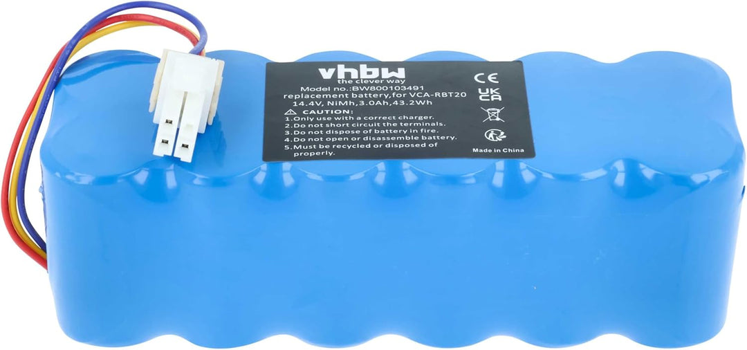 vhbw Akku kompatibel mit Samsung Navibot SR8840, SR8845, SR8855, VCR8845, VCR8895 Staubsauger ersetz