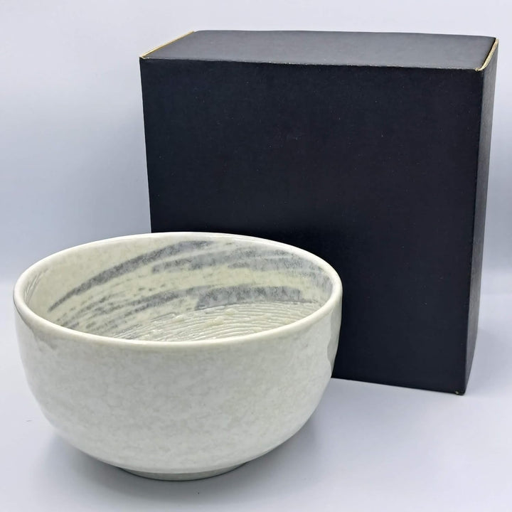 Original japanische Matcha Schale Chawan Utsuku aus Keramik zur japanischen Tee-Zeremonie Matcha Zub
