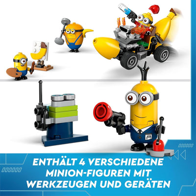 Lego Ich – Einfach unverbesserlich 4 Minions und das Bananen Auto, Spielset zu Ich – Einfach unverbe