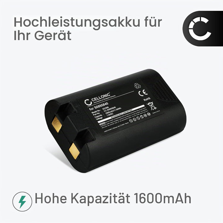 CELLONIC® Ersatz Akku S0895840,W002856 kompatibel mit DYMO LabelManager 360D, 420P, Rhino 4200, 5200