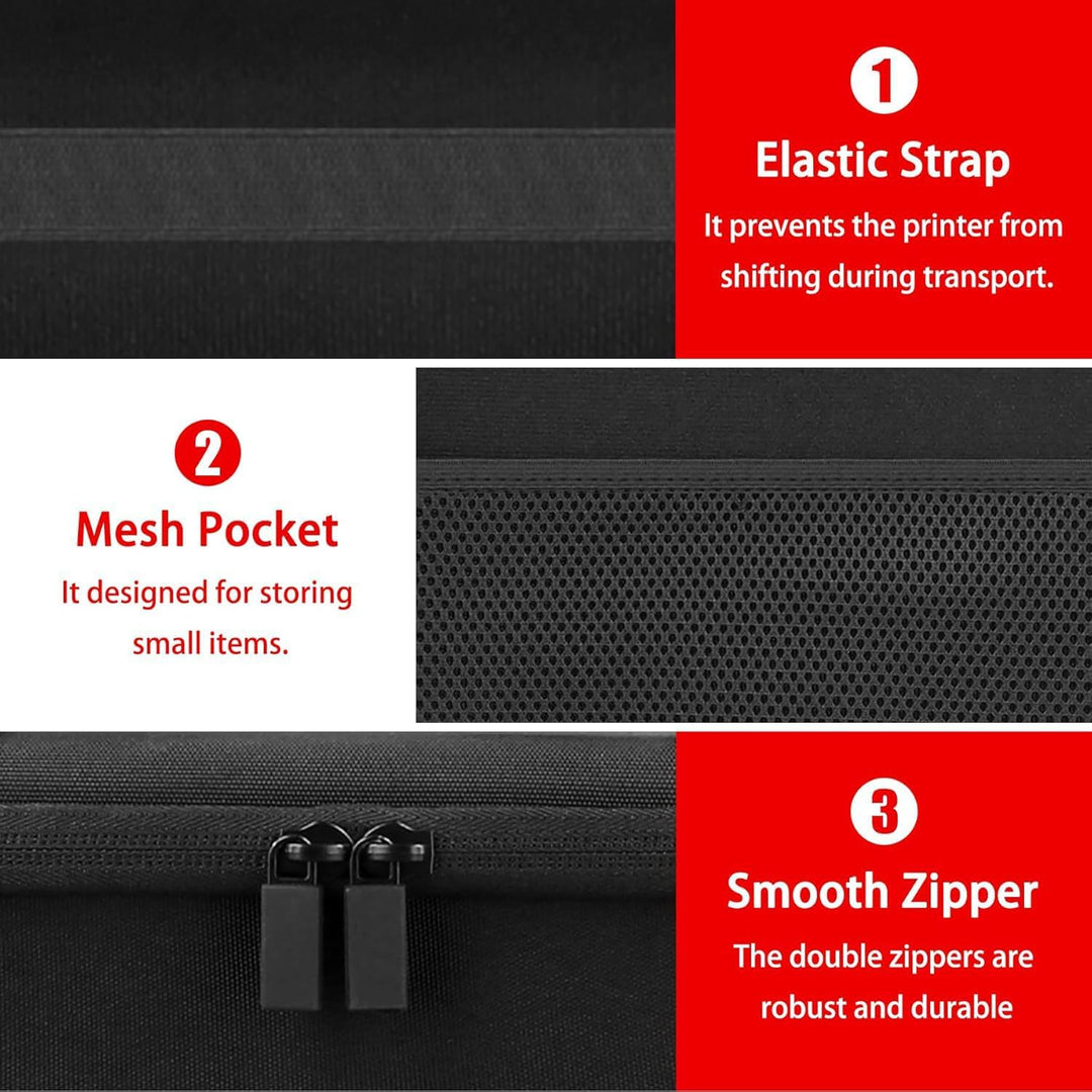 co2CREA Tasche für Canon Pixma iP110 / PIXMA TR150 / TR160 mobiler Tintenstrahldrucker Hülle Case Et