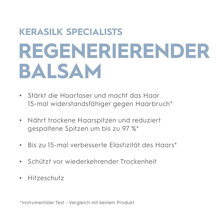 Kerasilk Specialist, Regeneriernder Haarbalsam für gestresstes und strapaziertes Haar, 75ml