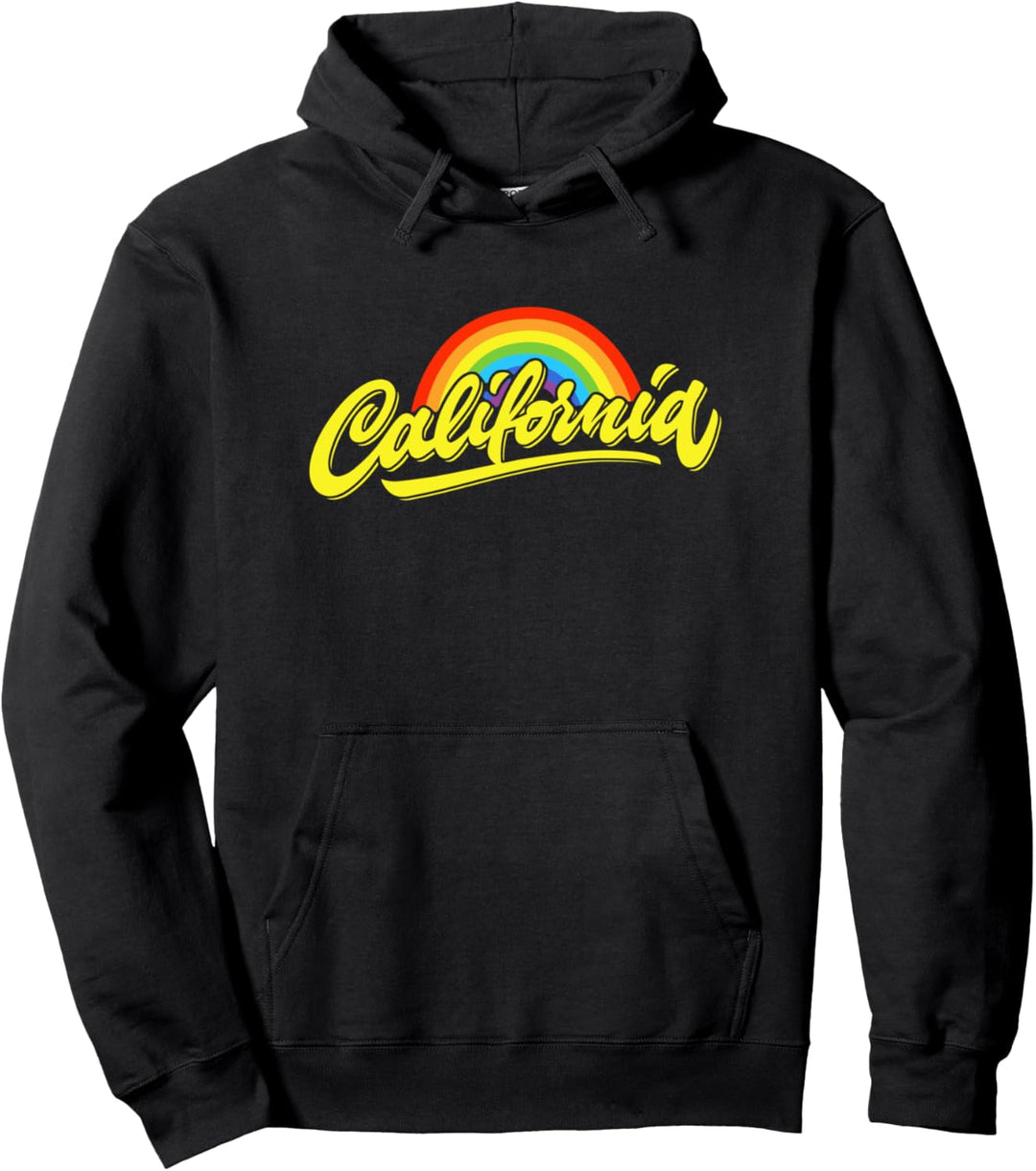 California Rainbow Pullover Hoodie