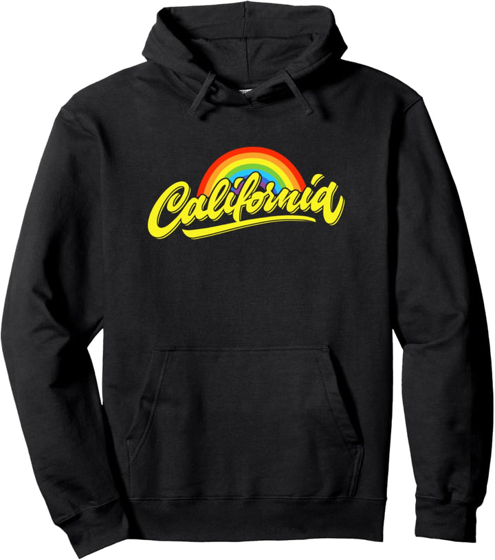 California Rainbow Pullover Hoodie
