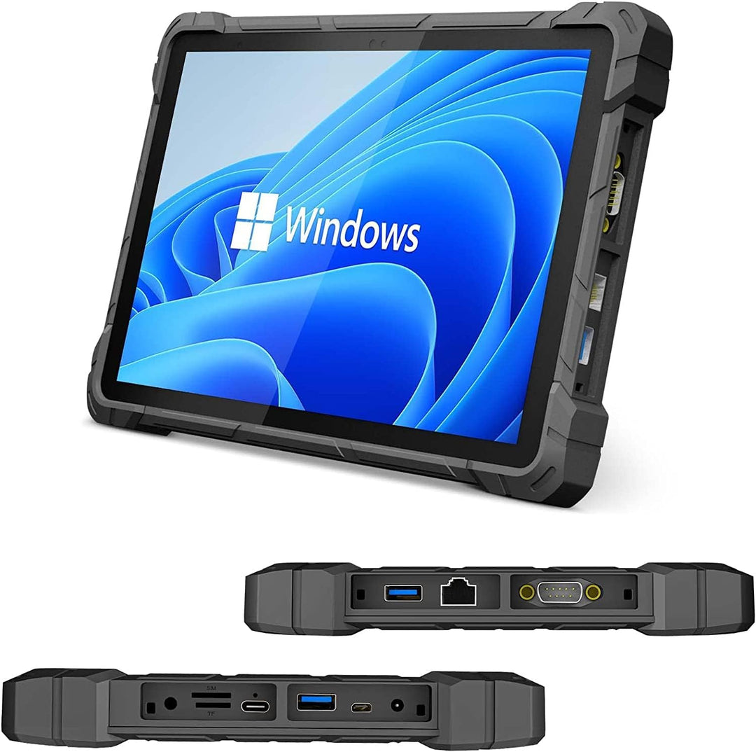 HEIGAOLAPC Outdoor Tablet Windows 10,10.1 inch Rugged Tablet PC 16000mAh Akku,8GB RAM 128GB ROM(Expa