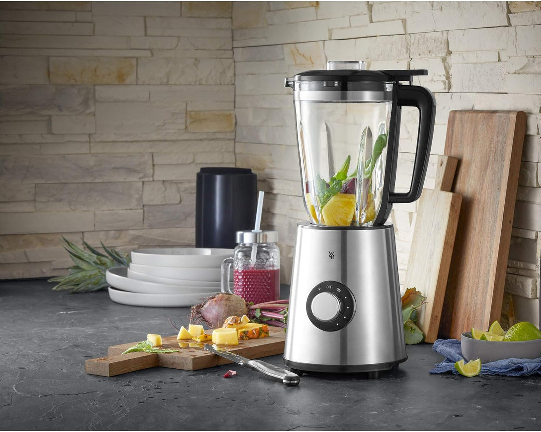 WMF Kult X Standmixer Glasbehälter 1,5l, Ice-Crush, 20.000 U/min, Mixer Smoothie Maker Glas, Blender