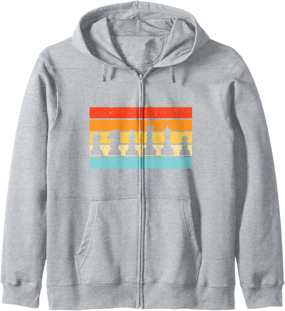Schachclub- oder Turnierbrett-Spielfreunde Vintage-Geschenk Kapuzenjacke