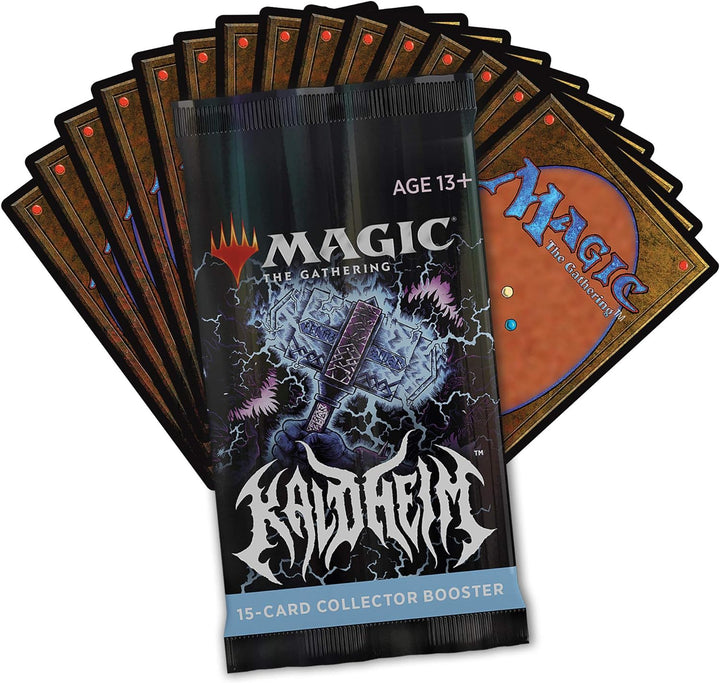 Magic The Gathering - Kaldheim Collector Booster Display mit 12 Packungen