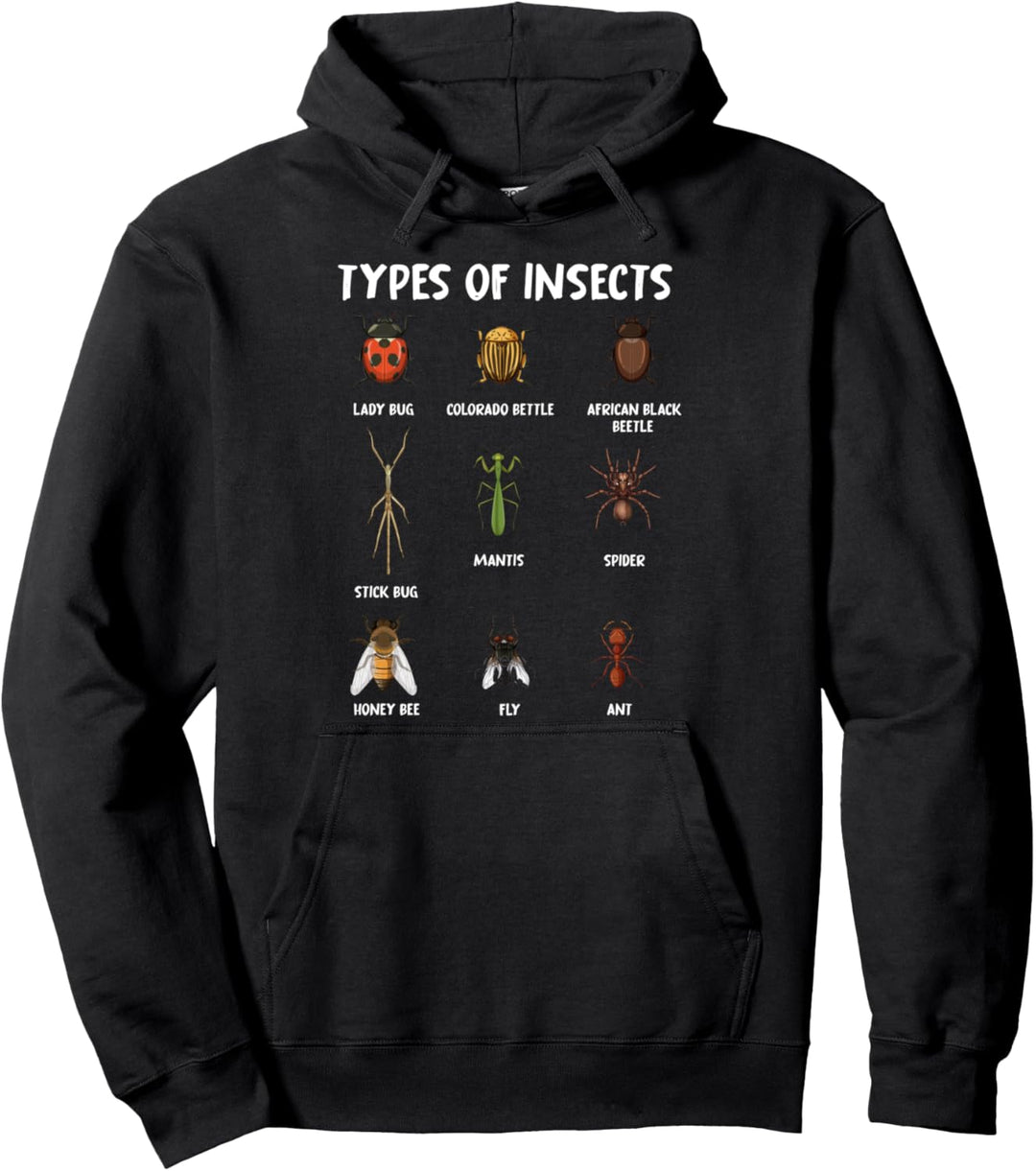 Entomologie Insekten Sammler Tiermotiv Lustiges Käfer Pullover Hoodie