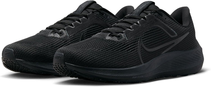 Nike Herren Air Zoom Pegasus 40 Sneaker 44 EU Black Black Anthracite, 44 EU Black Black Anthracite