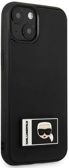 KARL LAGERFELD KLHCP13S3DKPK Hülle für iPhone 13 Mini 5,4" schwarz/Black hardcas