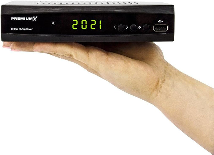 Premium X HD 521 FTA Digital TV SAT Receiver DVB-S2 FullHD Satelliten Empfänger HDMI SCART USB Media