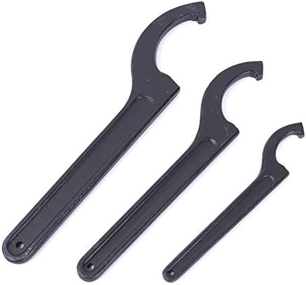 1 Stück 150-160mm Verstellbarer Hakenschlüssel, Universalschlüssel, zum Befestigen oder Entfernen vo