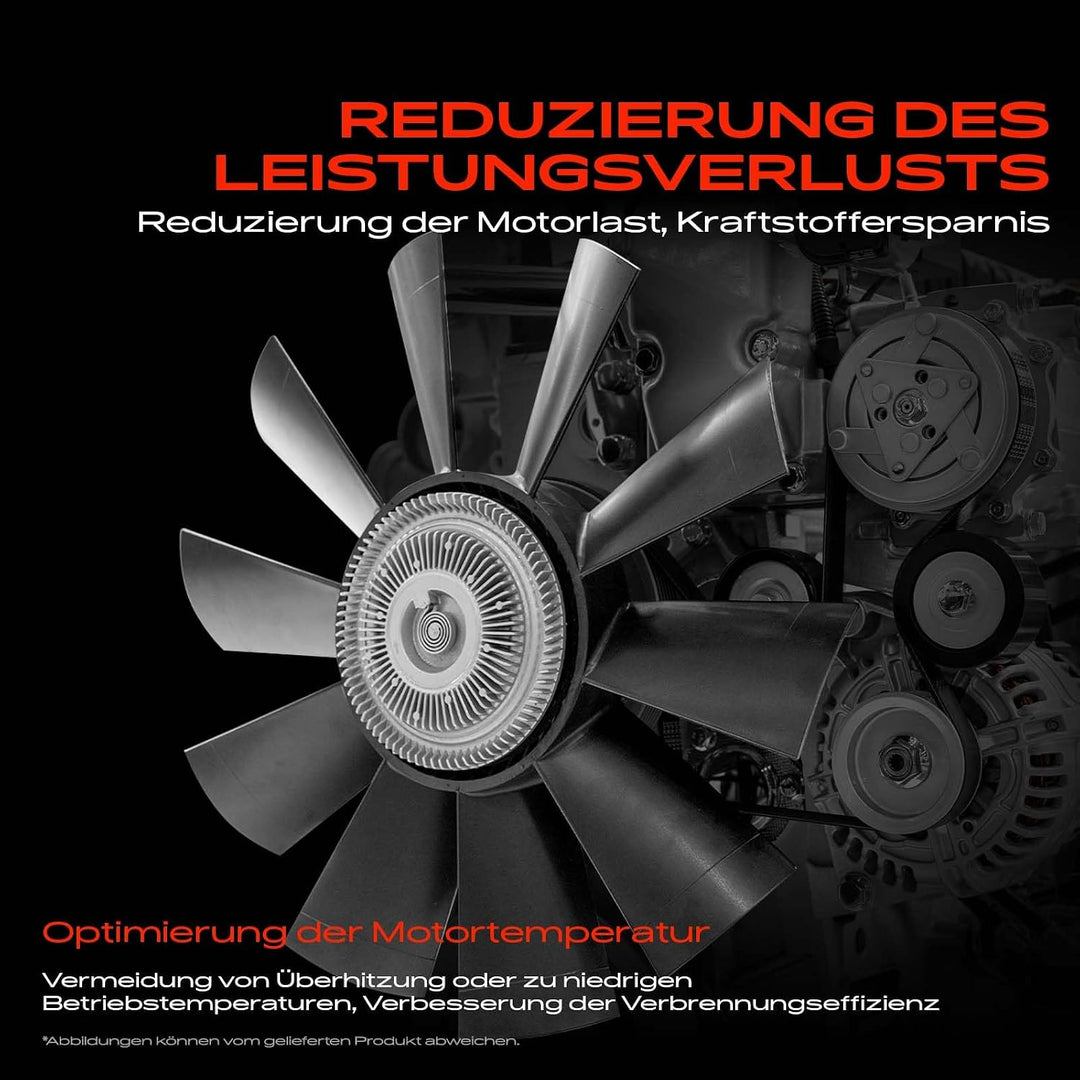 Frankberg Viscokupplung Kühlerlüfter für Sprinter 2-T 901 902 3,5-T 903 906 4-T 904 4,6-T 5-T 906 Ki