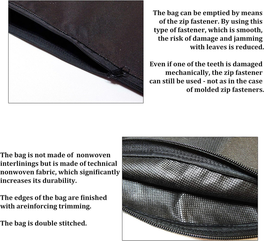 AFLOS Fangsack Laubsauger Universaltasche für Blätter ALDI passt für Gardenline GLLS 2500 2501 2502