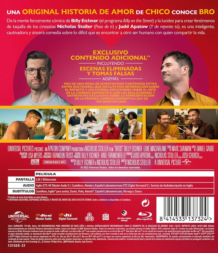 Bros: mas que amigos - BD