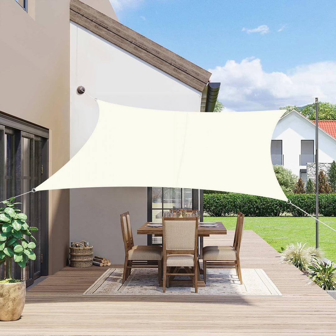 SUNNY GUARD Sonnensegel Wasserdicht 2x3m Rechteckig Sonnenschutz Wetterschutz Segel Baldachin UV Sch