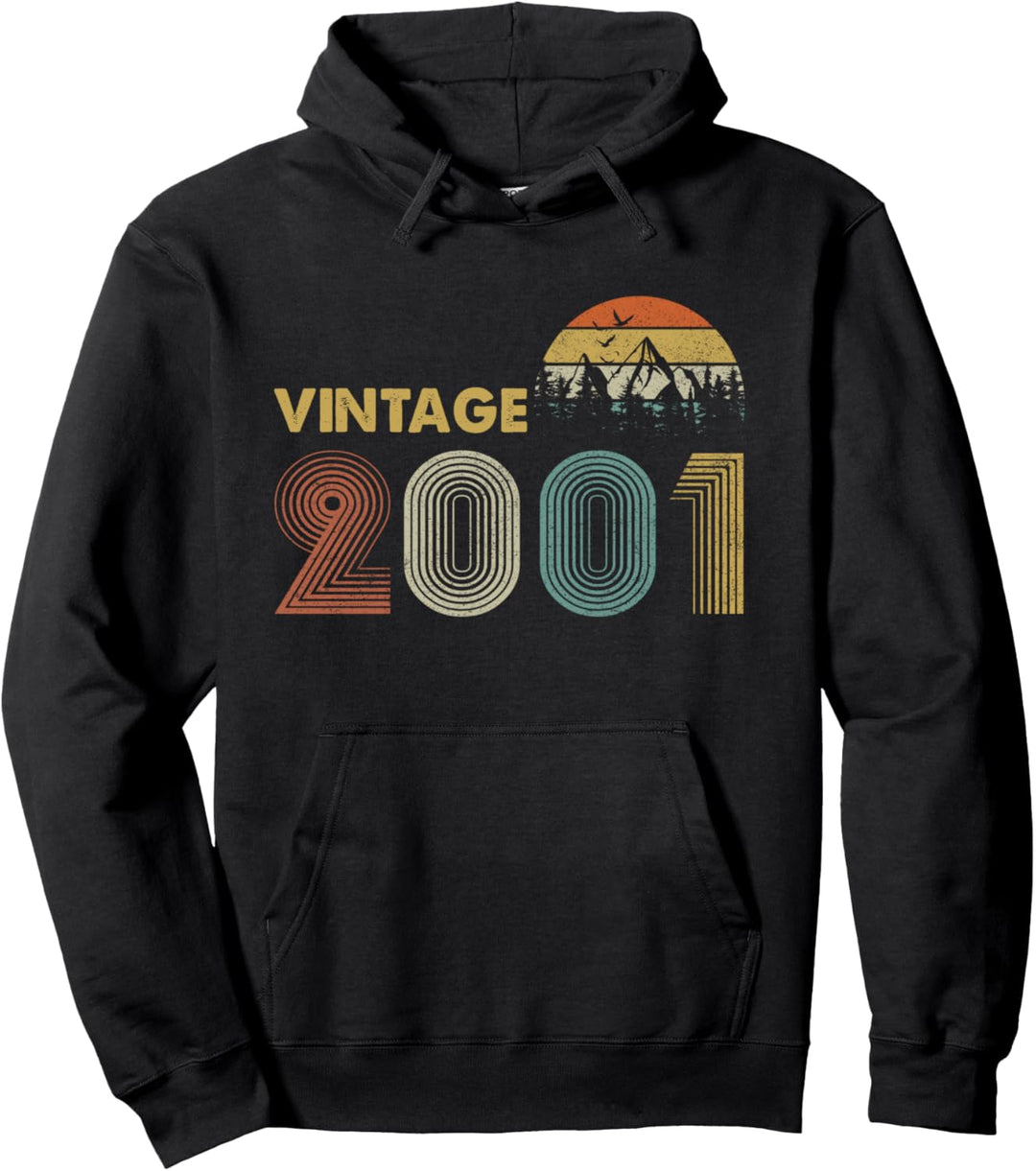 Vintage 2001 20 Jahre altes 20. Geburtstag Sohn Tochter Pullover Hoodie