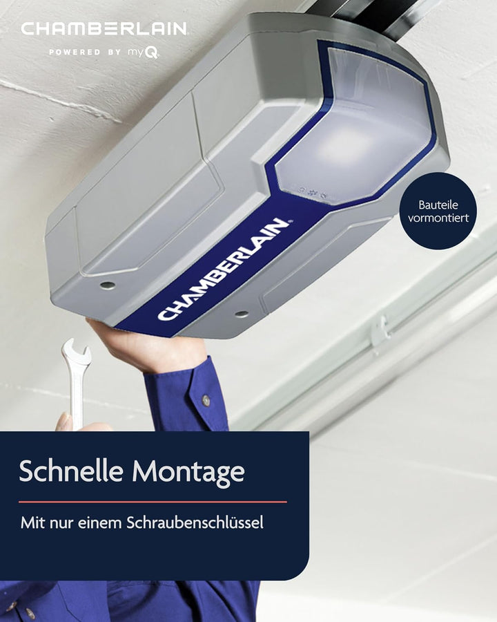 Chamberlain Comfort ML700EV Garagentorantrieb 700 N Single, Single