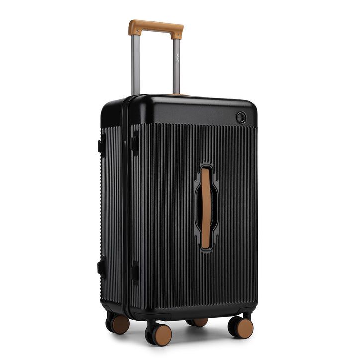 Kono 61 cm grosser Koffer, Leichter ABS+Polycarbonat-Hartschalentrolley, modischer Reise-Check-in-Et