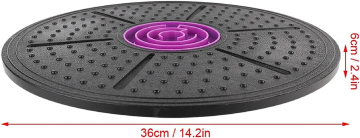 Purple Labyrinth Yoga-Balance-Board, Balance-Trainingsbrett, Balance Pad Yoga-Wackelbrett, Balance K