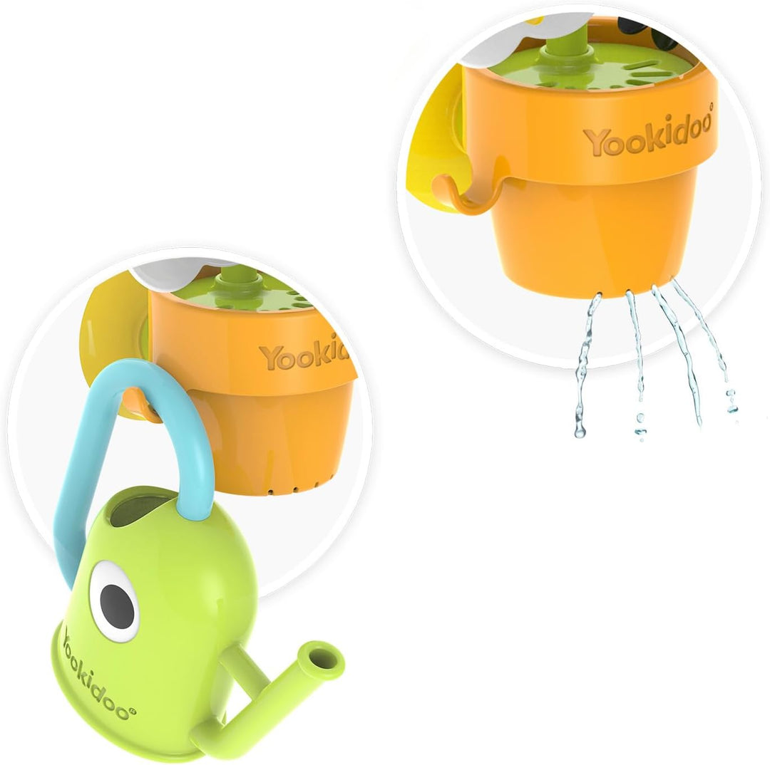 Yookidoo Pour N Spin Tipping Bird Badespielzeug für Kleinkinder, lustiges und lehrreiches Wasserspie