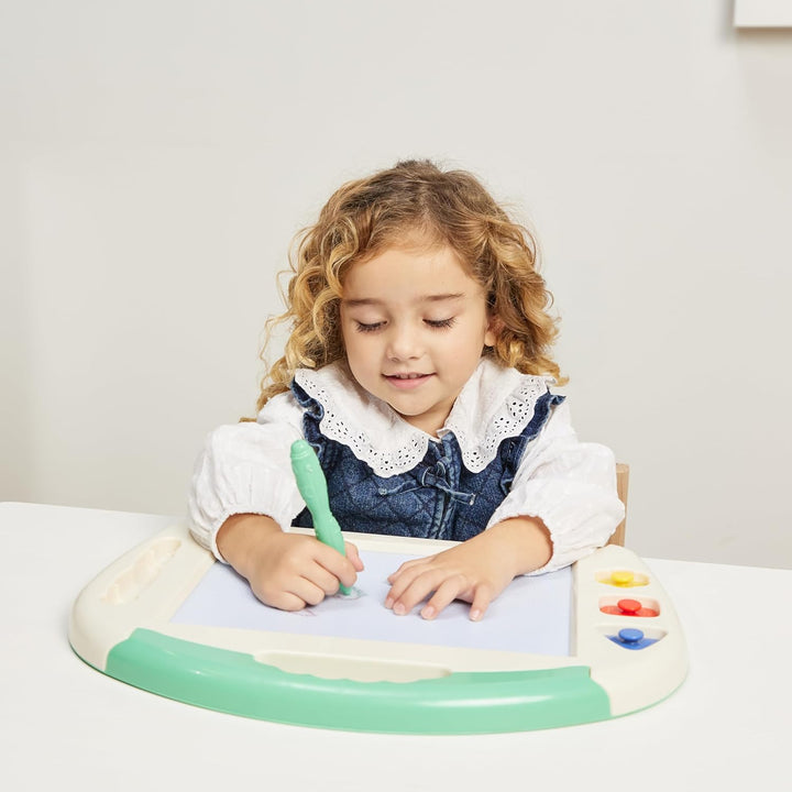 Miniland - Tablemark Magnetische Zeichentafel für Kinder | Magische Zeichen-Tafel mit Radierer, Stif