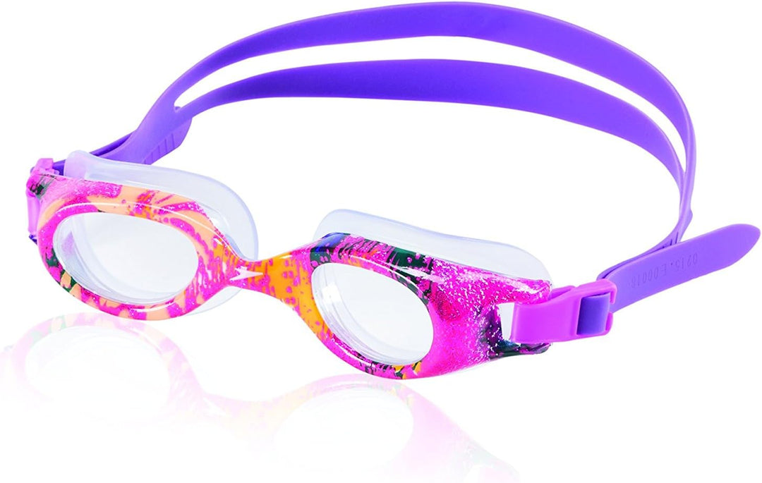 Speedo Jr. Hydrospex Classic Schwimmbrille, kein Auslaufen, beschlagfrei und einfach mit UV-Schutz e