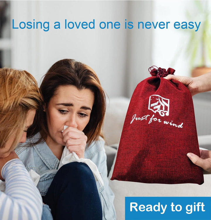 Trauerkörbe, Windspiele für den Verlust eines geliebten Menschen. Geschenk für den Verlust von Vater