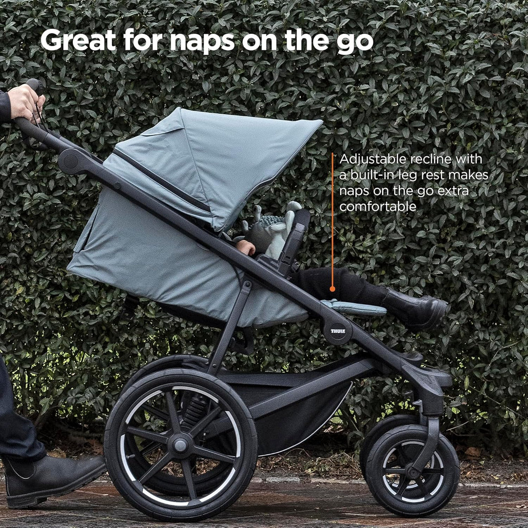 Thule Urban Glide 4-wheel Buggy Für Jedes Terrain Soft Beige on Black One-Size Soft Beige on Black E