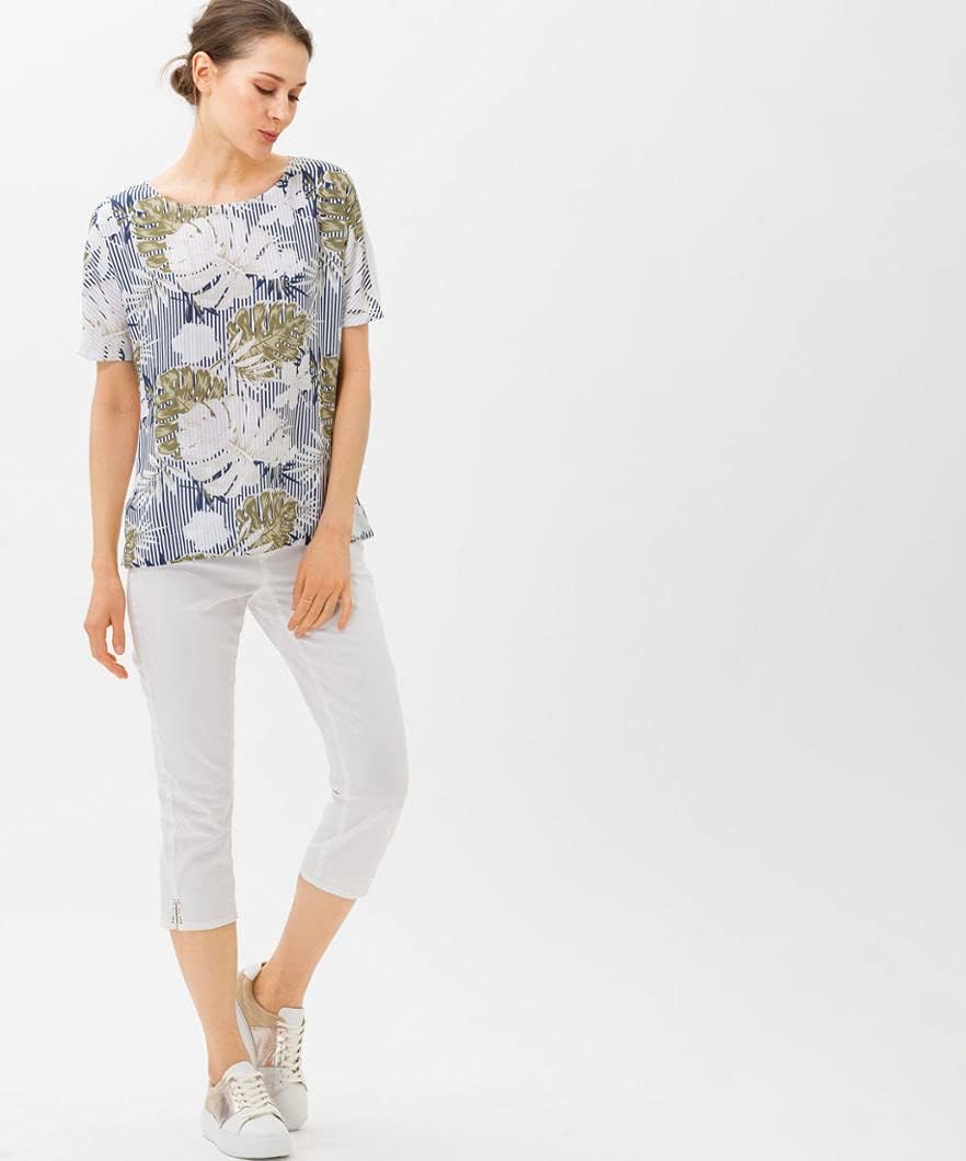 BRAX Damen Style Mary Capri Sommercapri Freizeithose